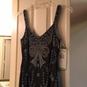 Beaded Midi Dress || Flapper, Gatsby style